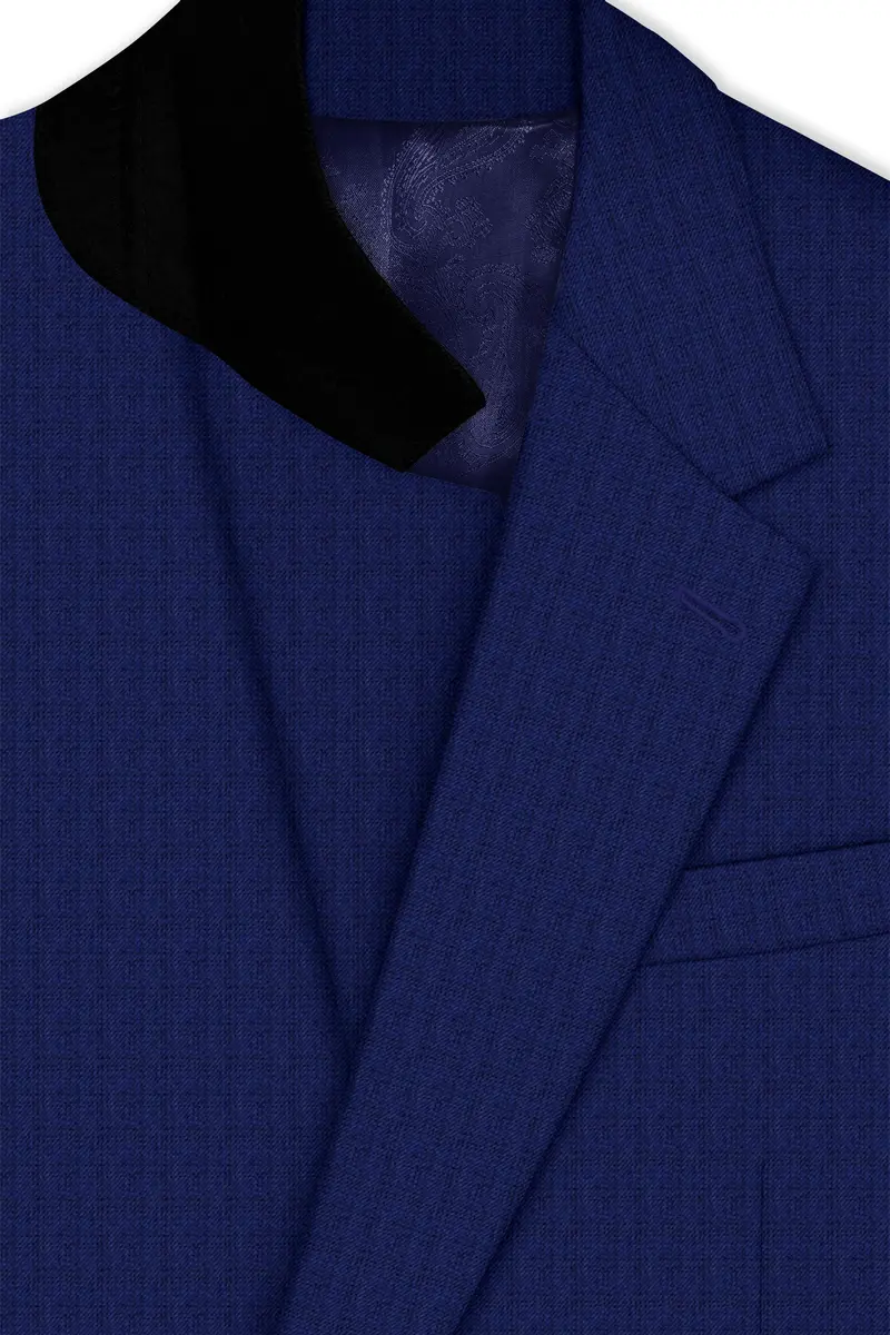 Rhino Blue Single Breasted Blazer 4