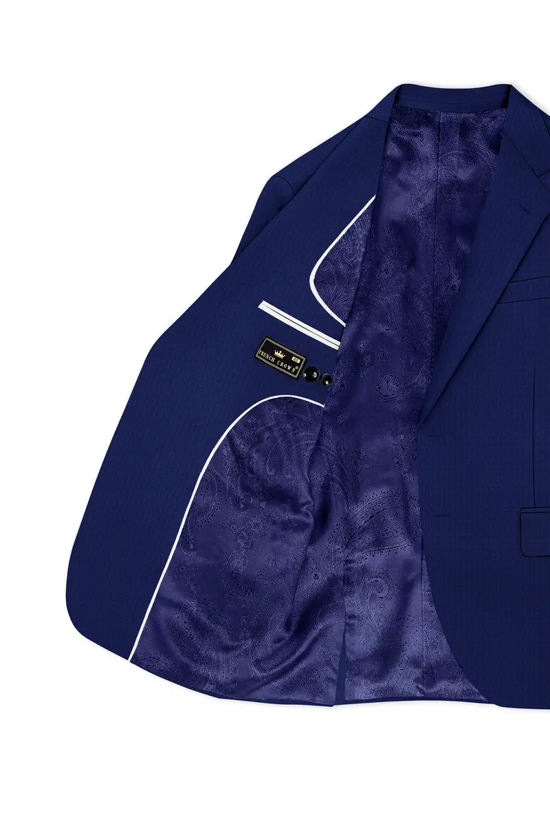 Rhino Blue Single Breasted Blazer 5