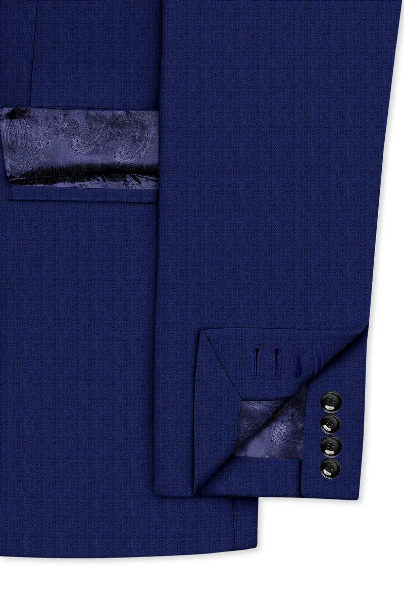 Rhino Blue Single Breasted Blazer 6