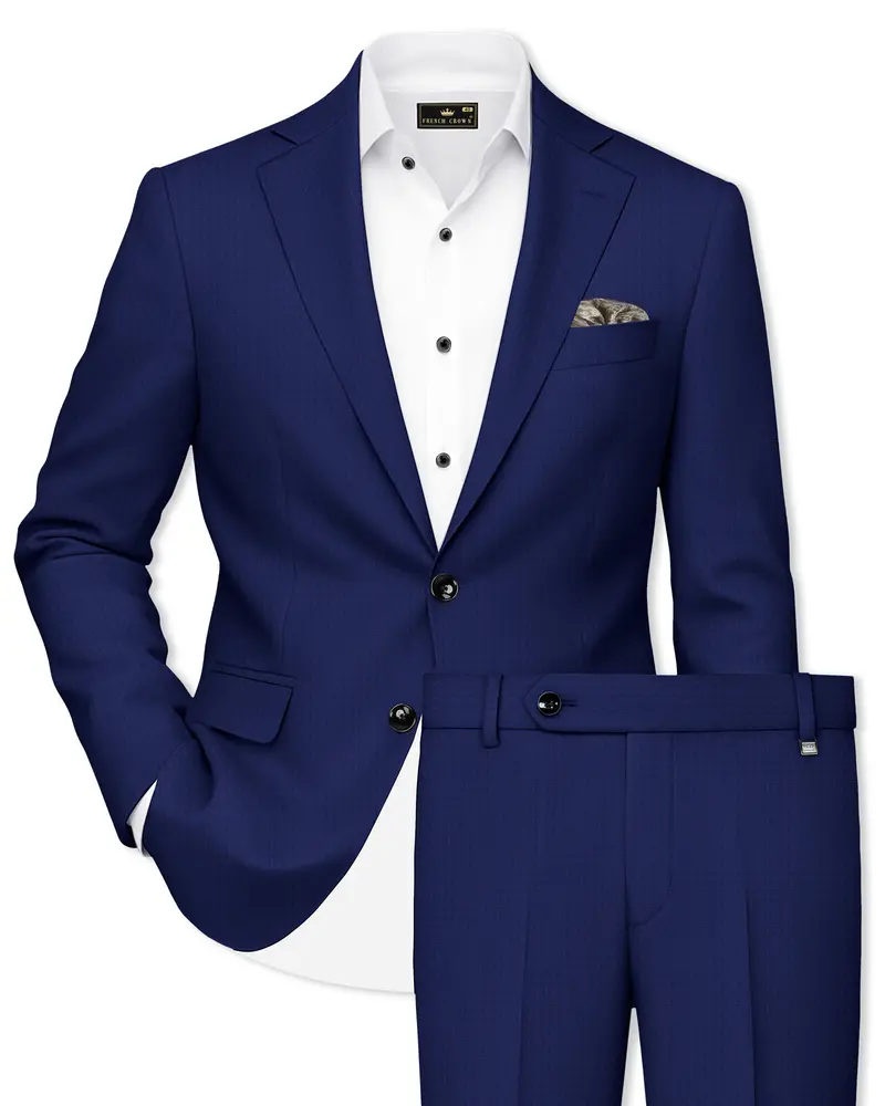 Rhino Blue Single Breasted Suit 1
