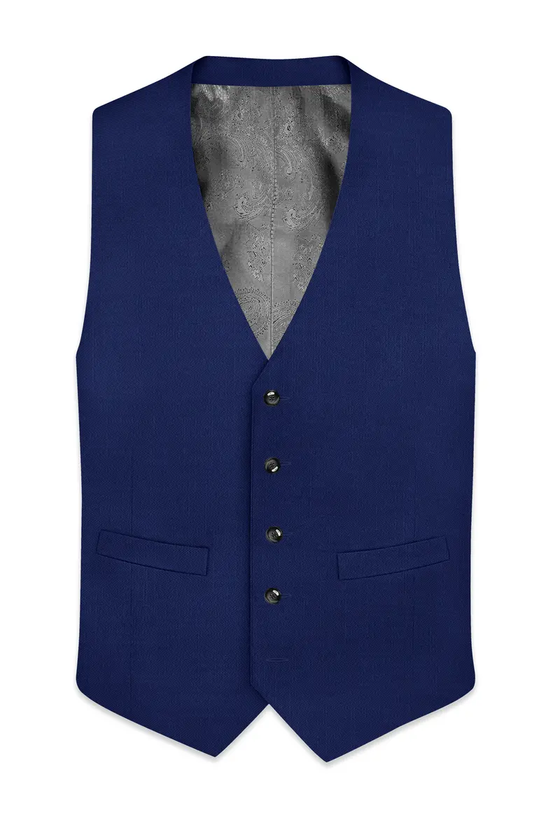 Rhino Blue Stretchable Traveler Waistcoat 2