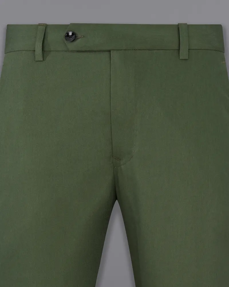 Rifle Green Premium Cotton Pant 2