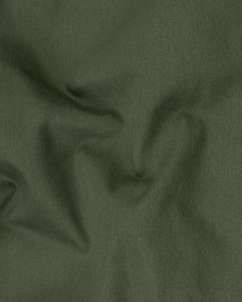 Rifle Green Premium Cotton Pant 3