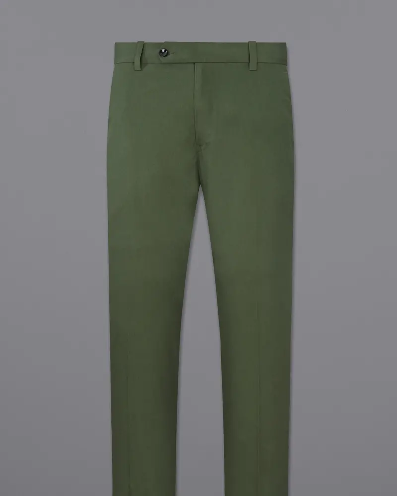 Rifle Green Premium Cotton Pant 4