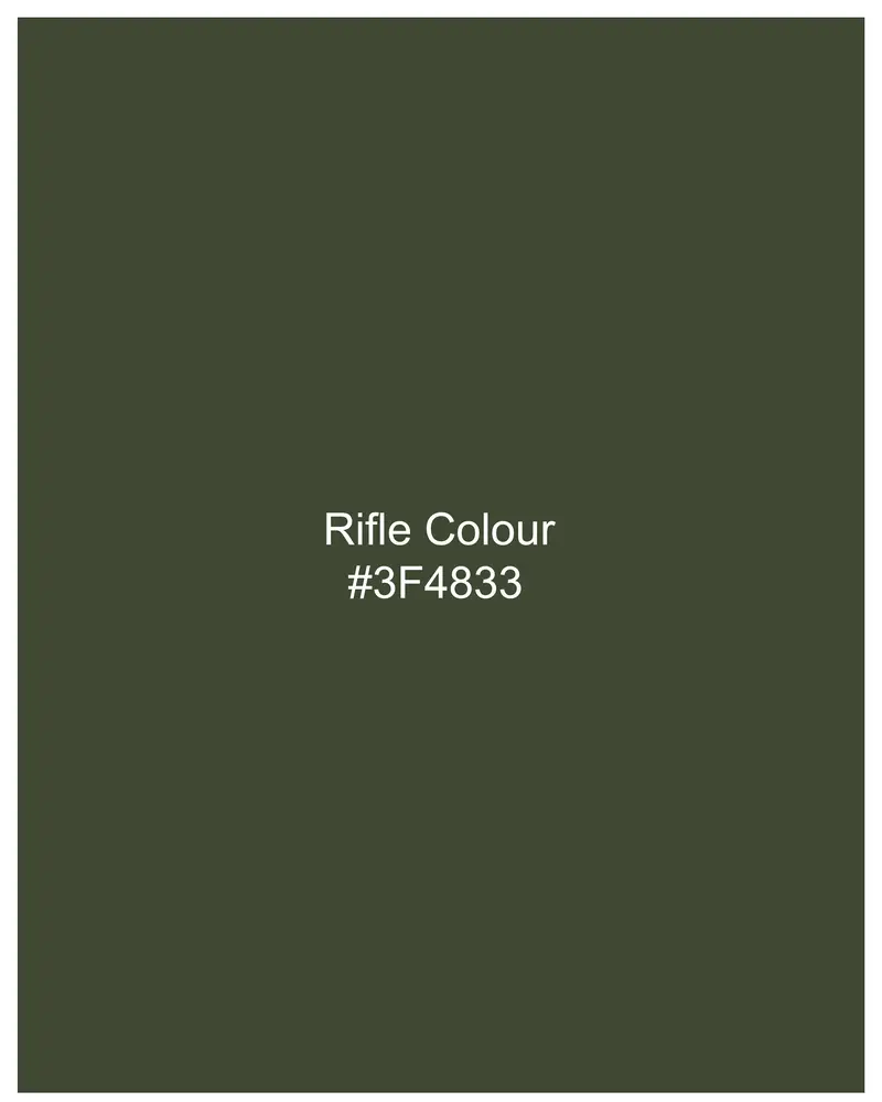Rifle Green Premium Cotton Pant 7