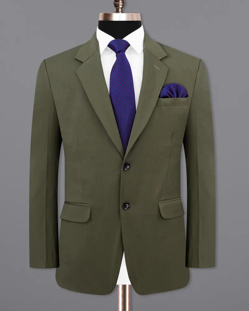 Rifle Green Single Breasted Blazer 8