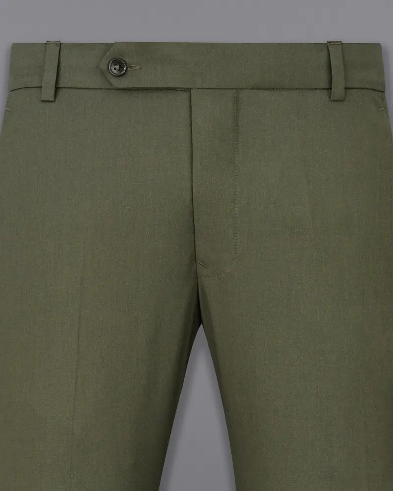 Rifle Green Single Breasted Suit 12