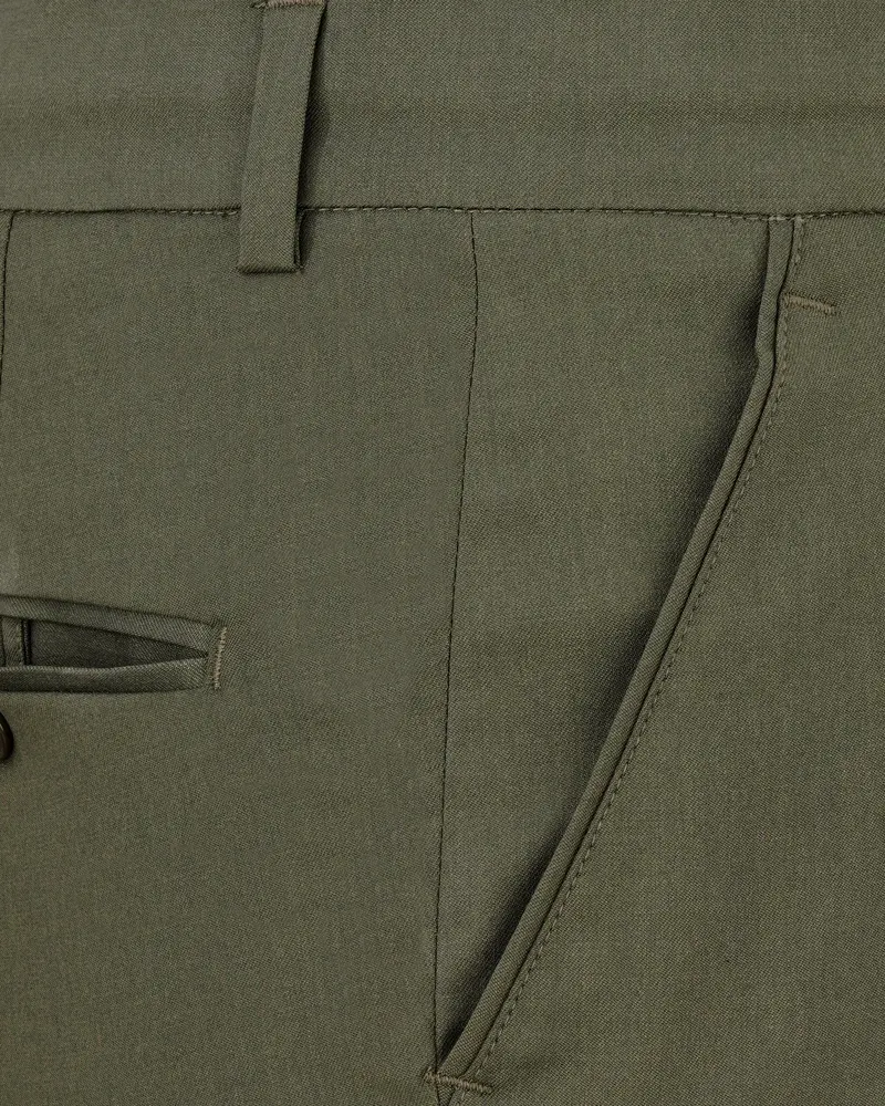 Rifle Green Single Breasted Suit 14