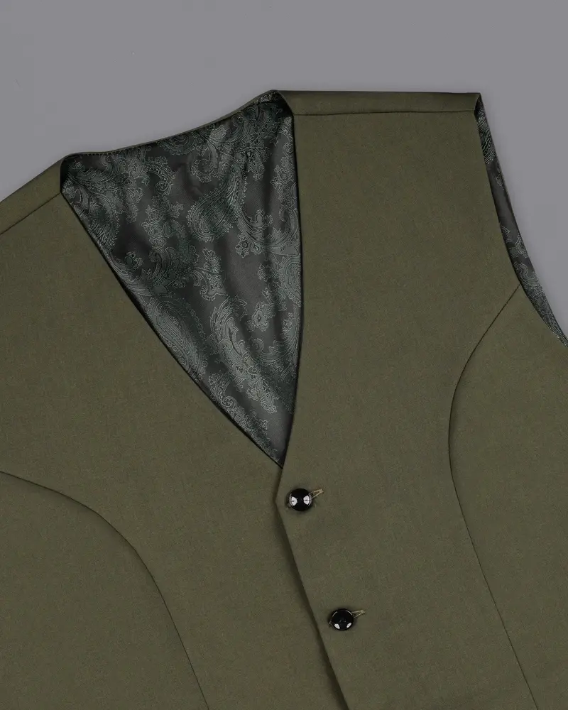 Rifle Green Single Breasted Suit 17