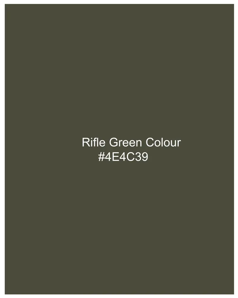 Rifle Green Solid Waistcoat 8
