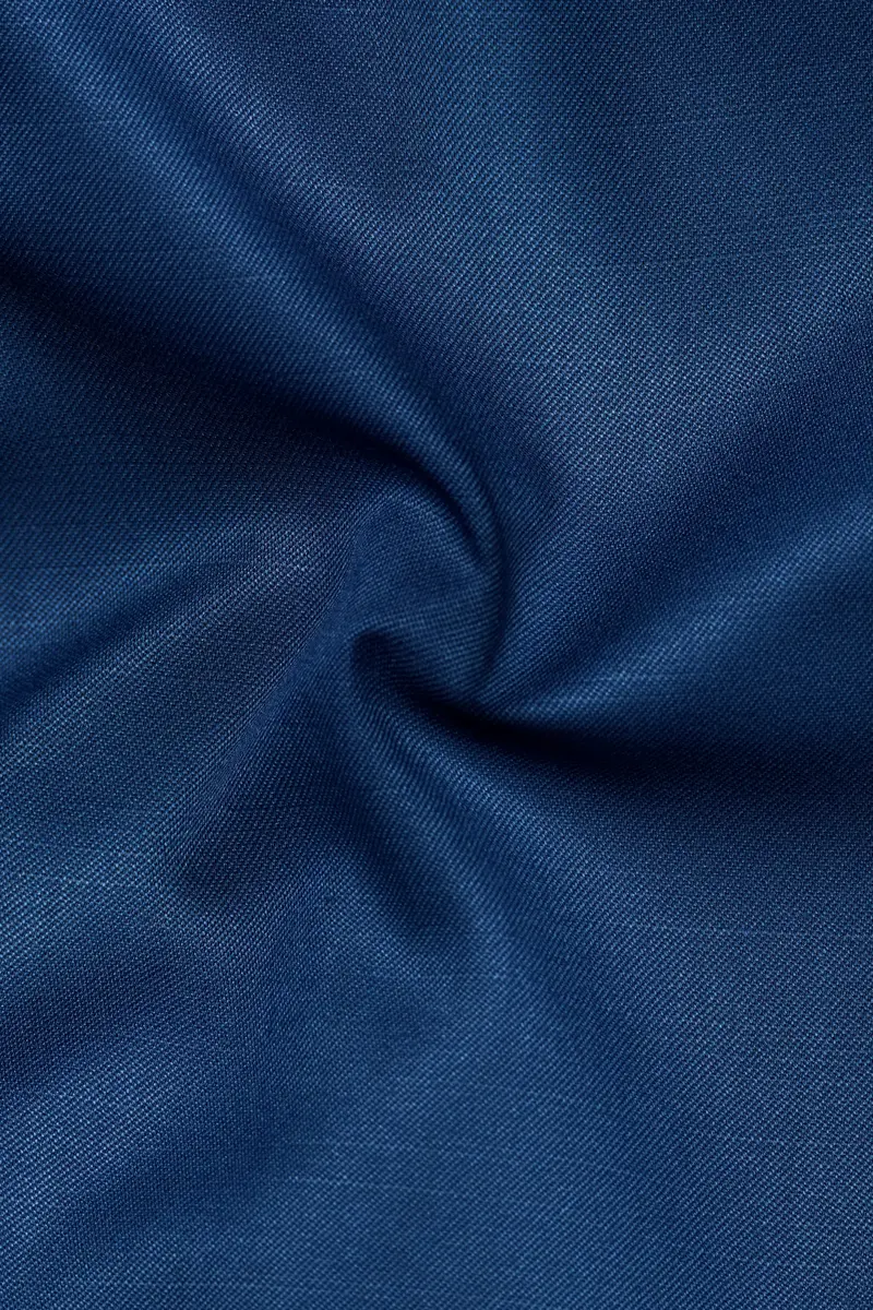 River Bed Blue Textured Waistcoat 3