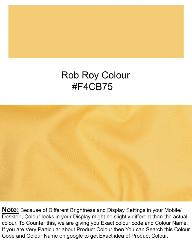 Rob Roy Yellow Pant 6