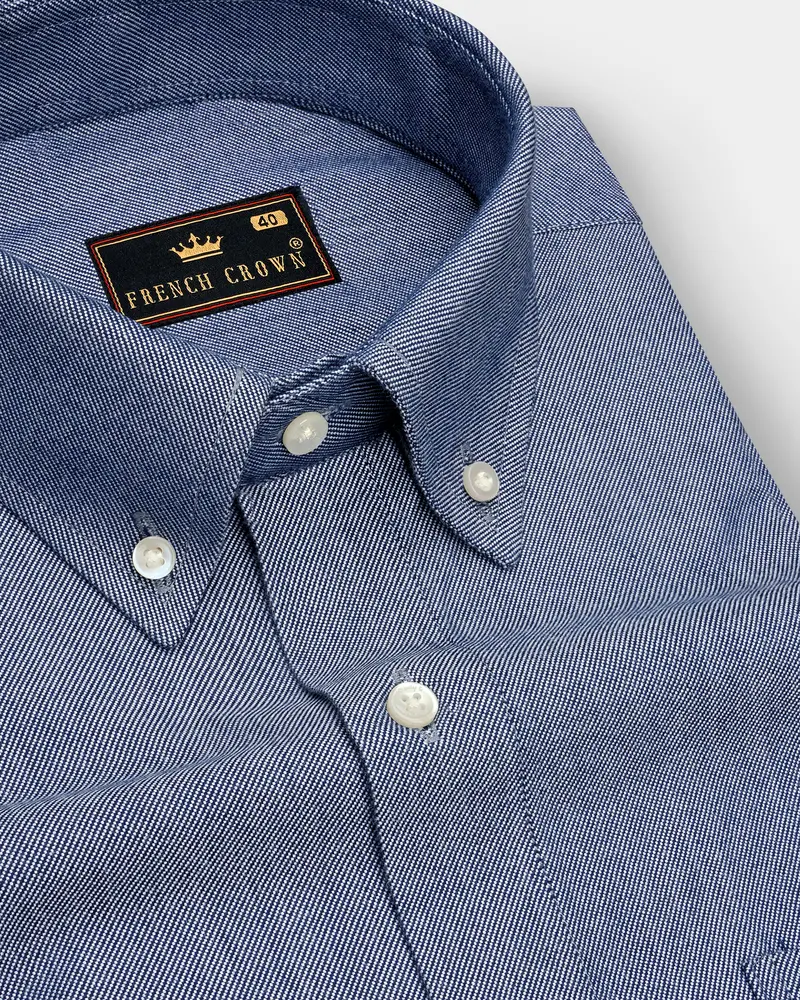 Rock Cloud Chambray Premium Cotton Overshirt/Shacket 1