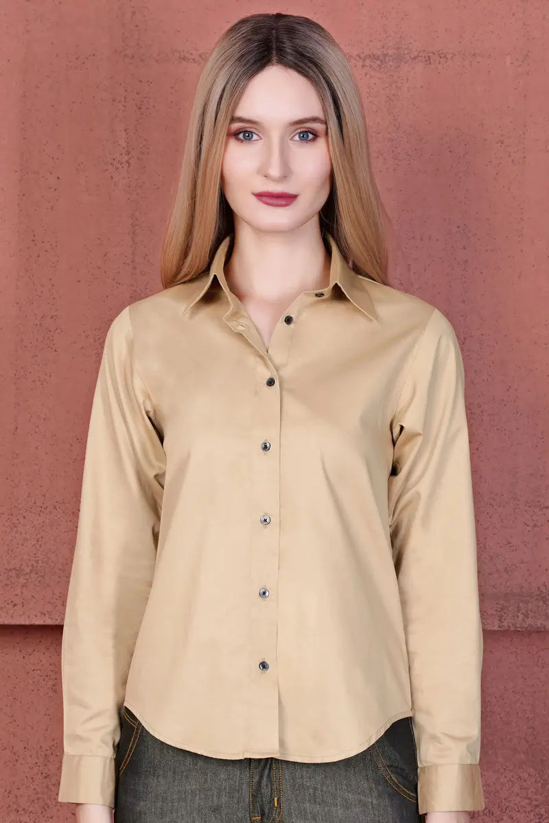 Rodeo Dust Beige Premium Cotton Shirt 2