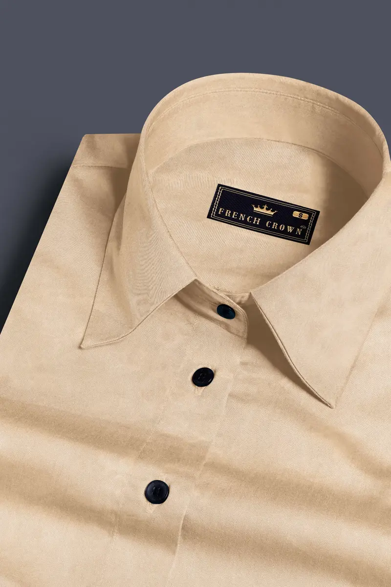 Rodeo Dust Beige Premium Cotton Shirt 4