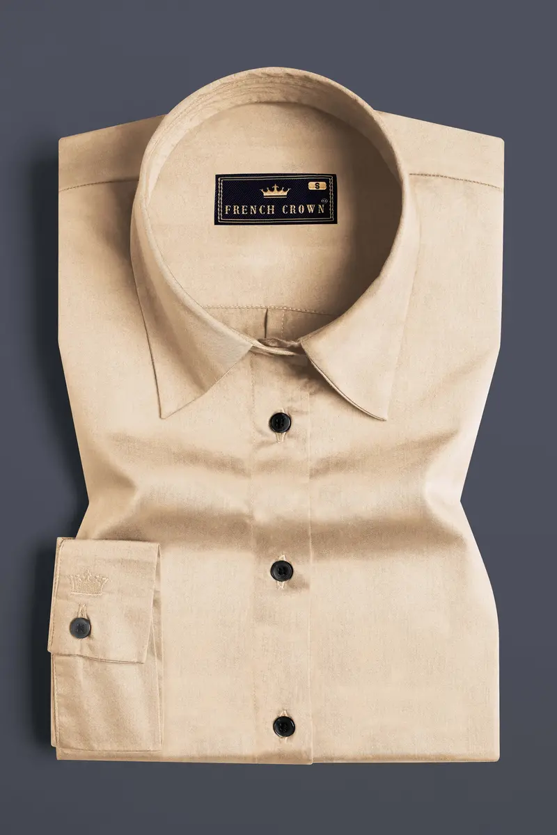 Rodeo Dust Beige Premium Cotton Shirt 5