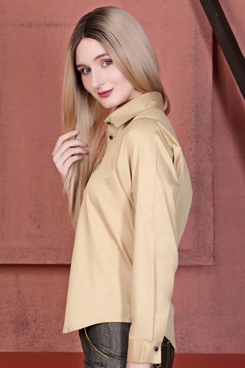 Rodeo Dust Beige Premium Cotton Shirt 6