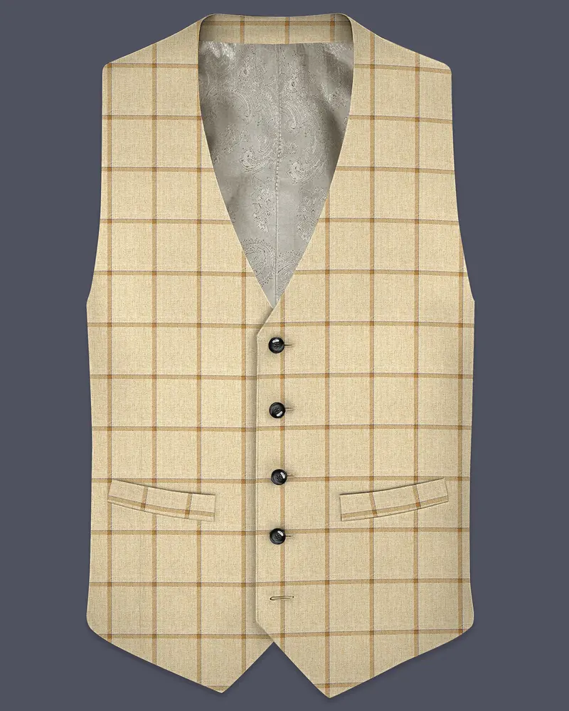 Rodeo Dust Brown Waistcoat 1