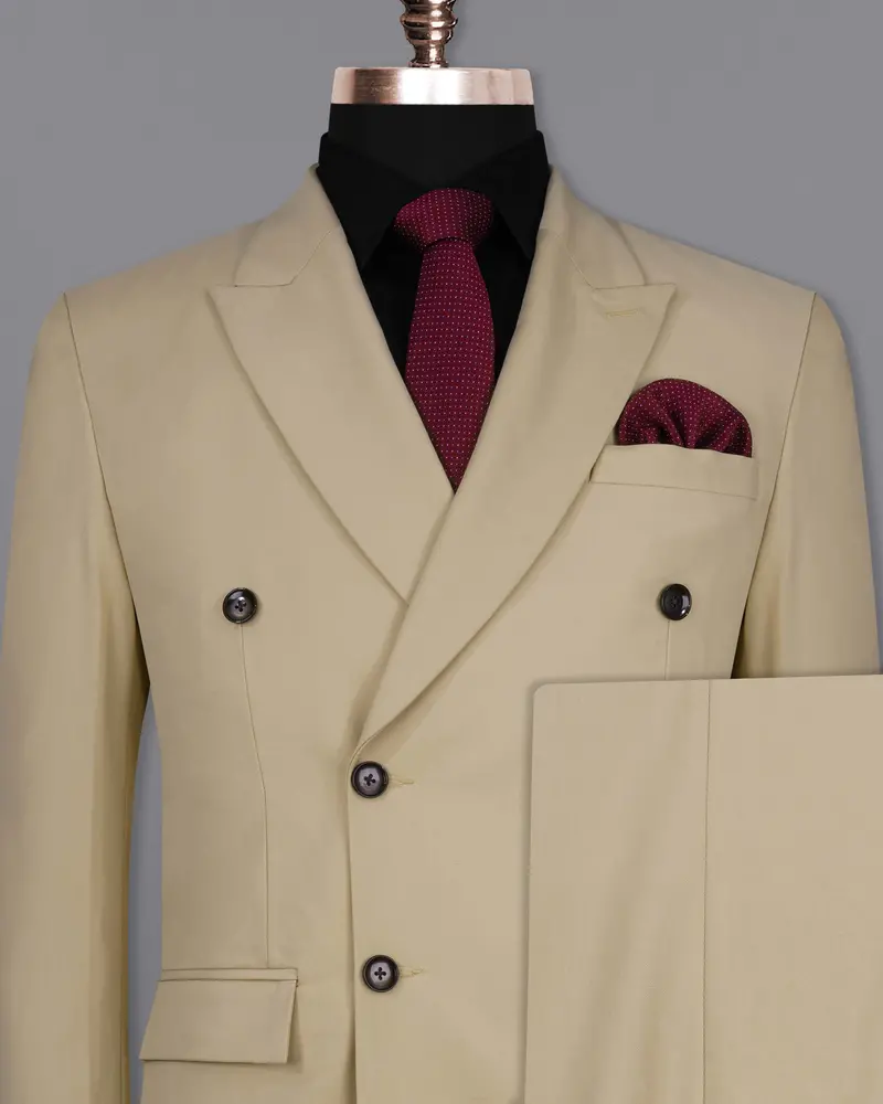 Rodeo Dust Cream Double Breasted Suit 2