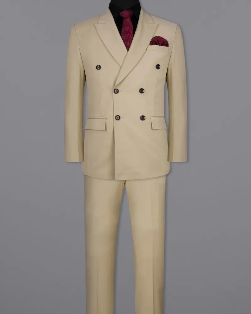 Rodeo Dust Cream Double Breasted Suit 4