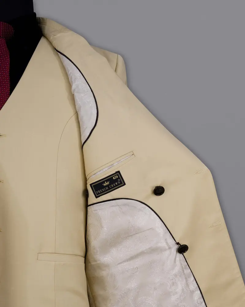 Rodeo Dust Cream Double Breasted Suit 8