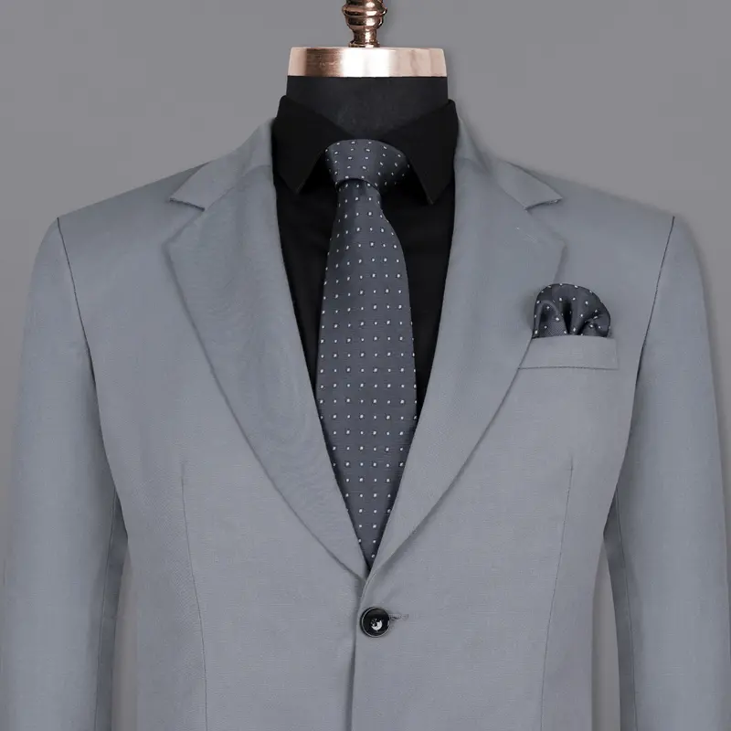 Rolling Stone Grey Wool Rich Blazer 1