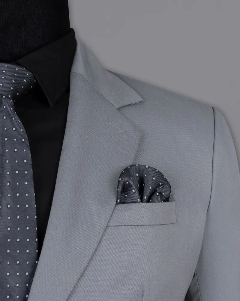 Rolling Stone Grey Wool Rich Blazer 6