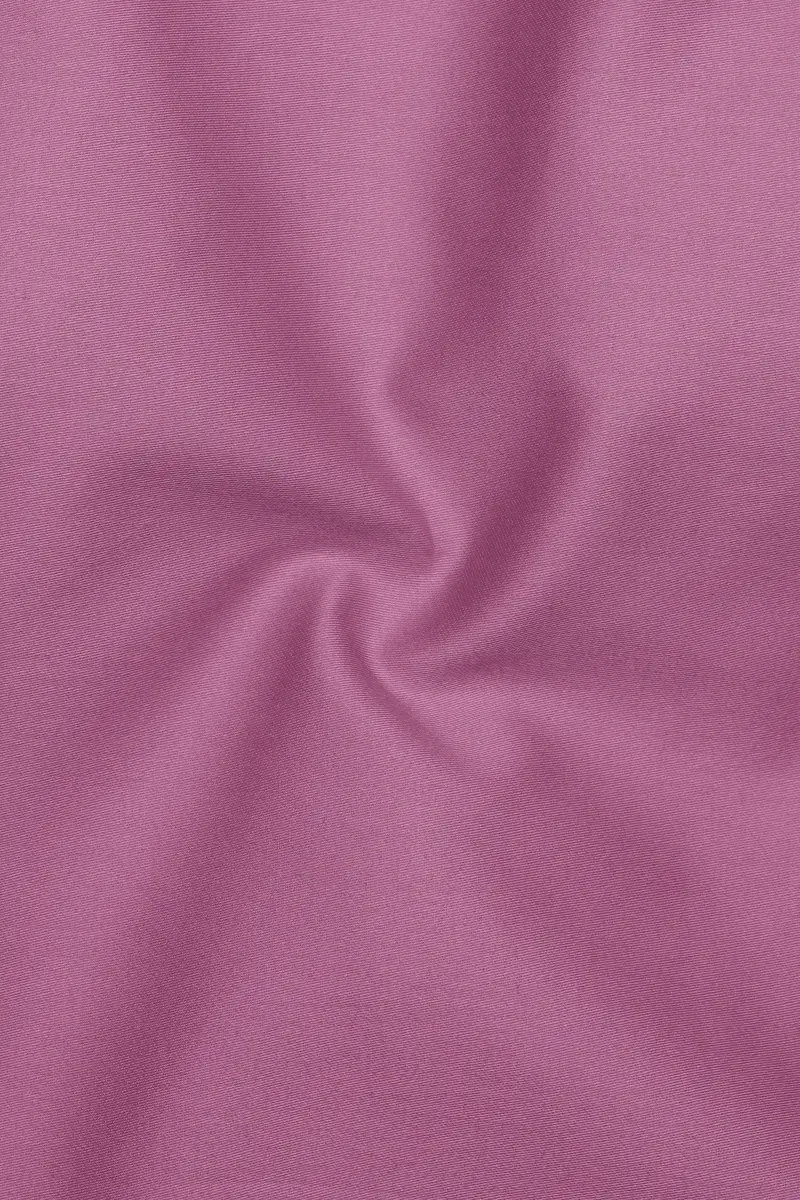 Rosavelle-Tapestry Pink Subtle Sheen Super Soft Premium Cotton Dress Shirt 3