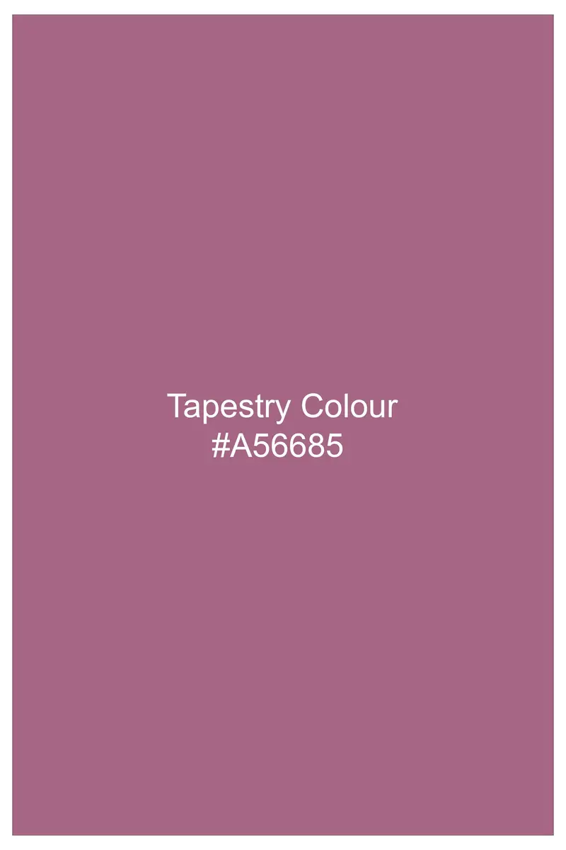 Rosavelle-Tapestry Pink Subtle Sheen Super Soft Premium Cotton Tuxedo Dress Shirt 9