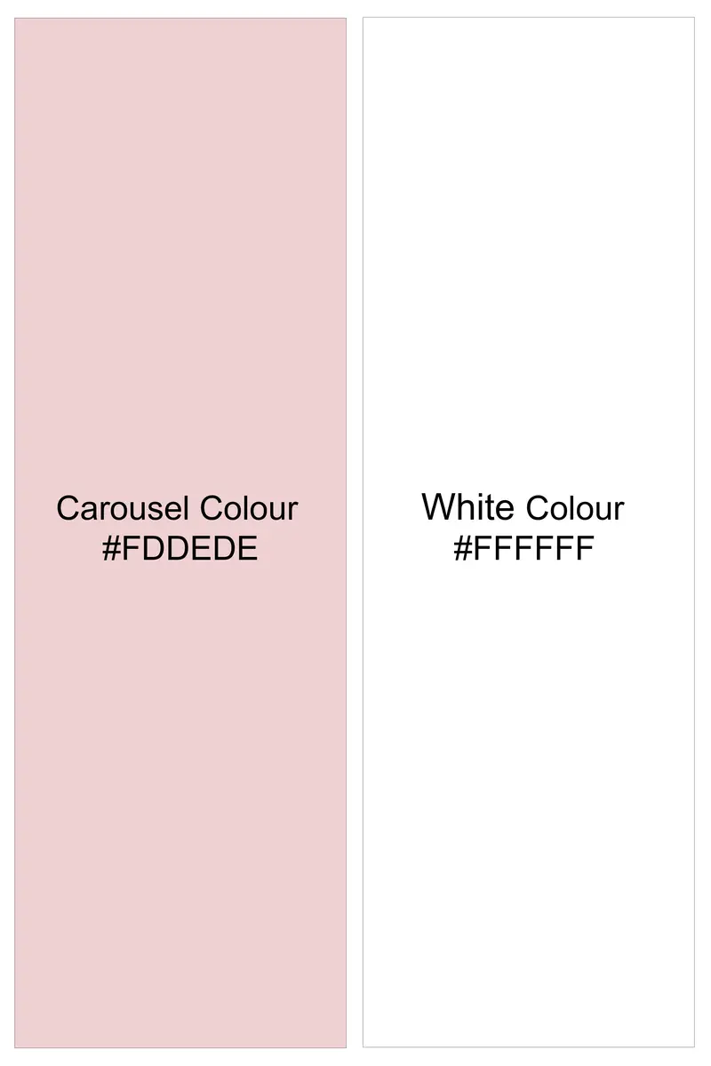 Roselure-Carousel Pink And Bright White Striped Subtle Sheen Super Soft Premium Cotton Dress Shirt 7