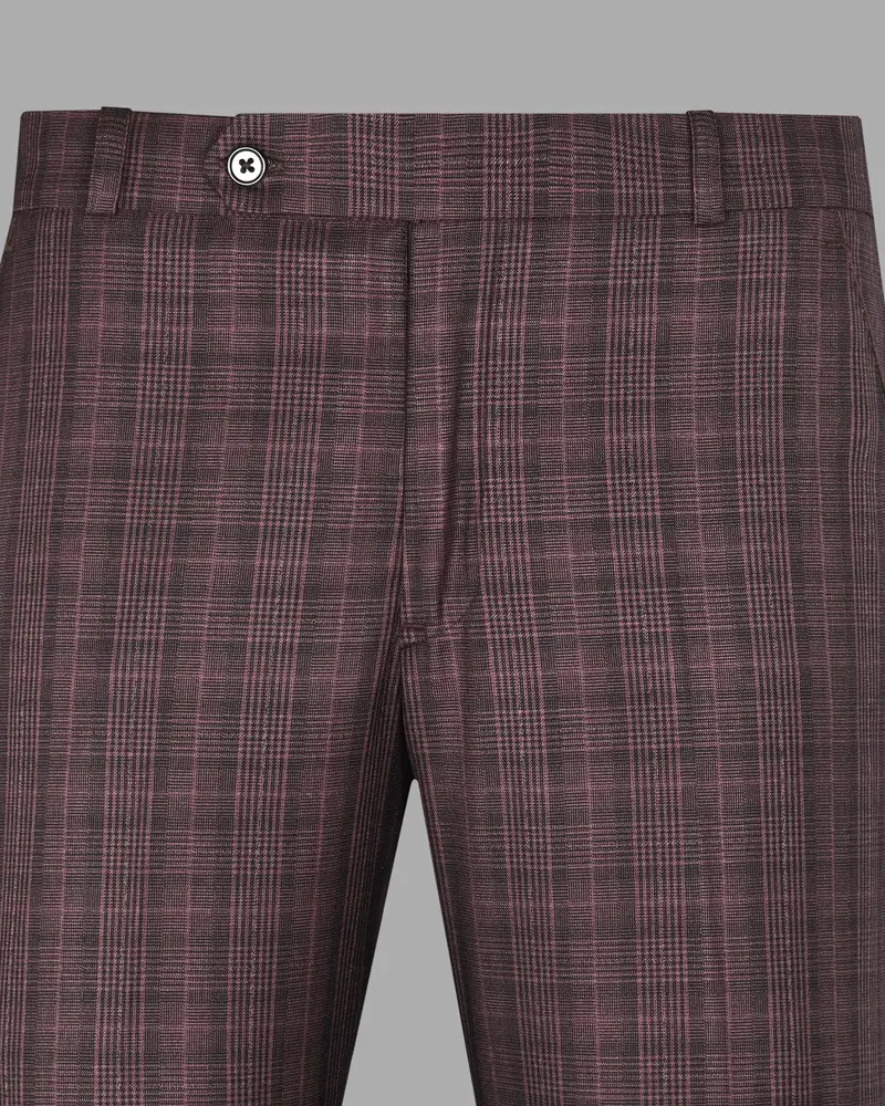 Rosewood Plaid Formal Pant 2