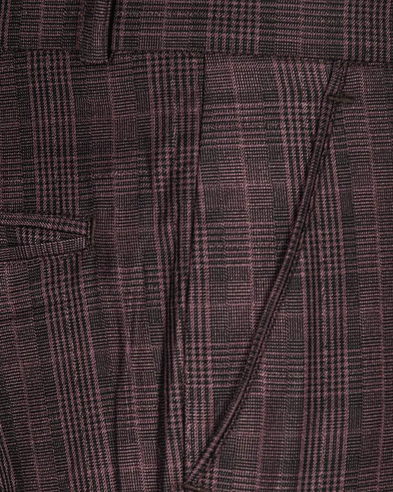 Rosewood Plaid Formal Pant 5