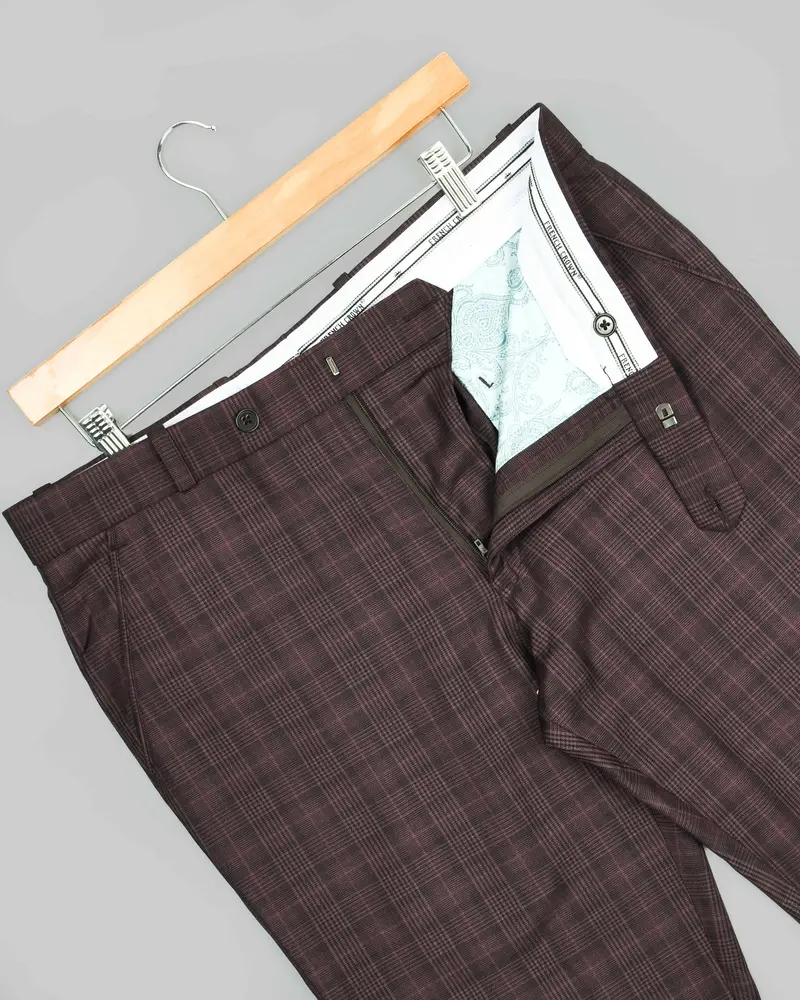 Rosewood Plaid Formal Pant 6