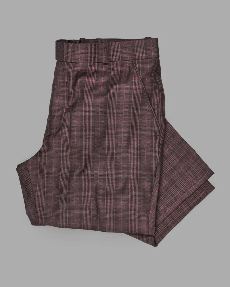 Rosewood Plaid Formal Pant 8
