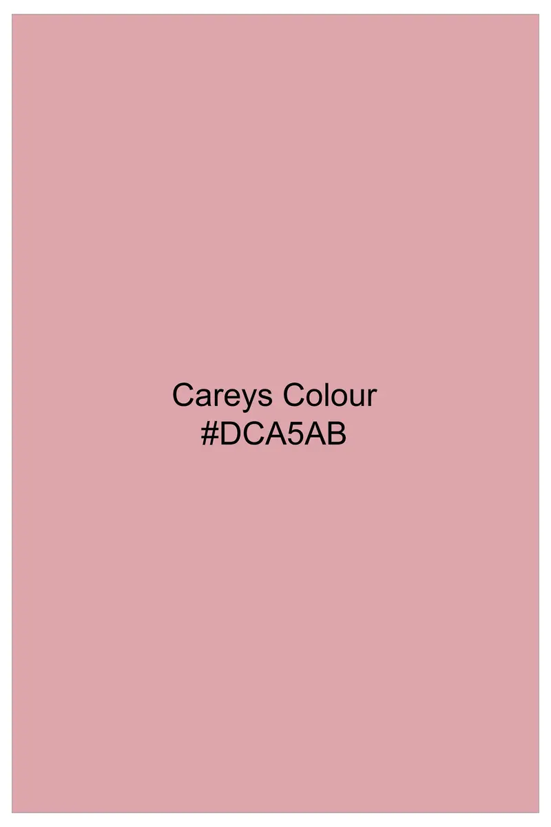 Rosivell-Careys Pink Velvet Peak Lapel Tuxedo Blazer 10