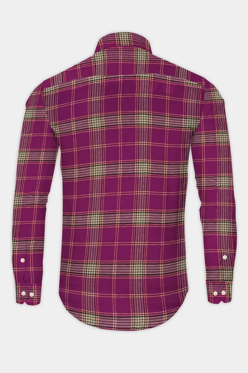 Rouge Plaid Flannel Shirt 5