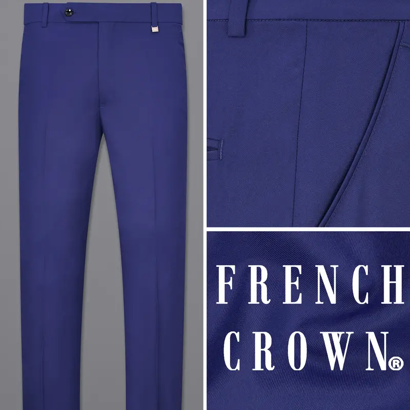 Royal Blue Pants 1
