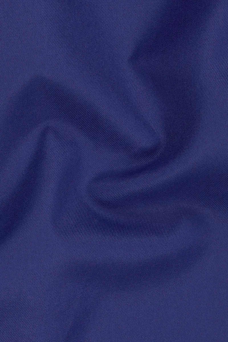 Royal Blue Single Breasted Blazer 3
