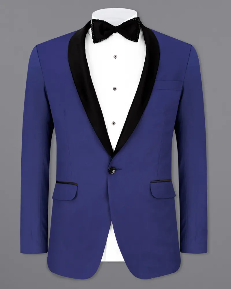 Royal Blue Tuxedo Blazer 2
