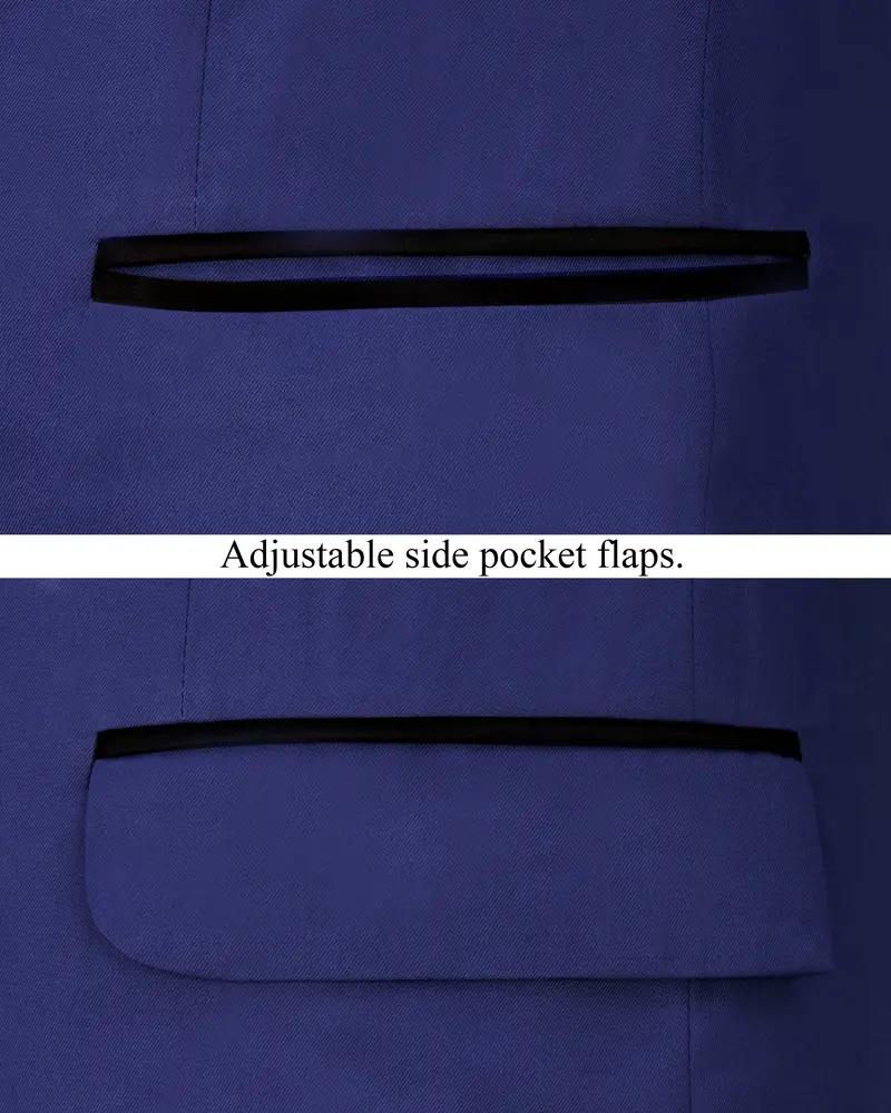Royal Blue Tuxedo Blazer 5
