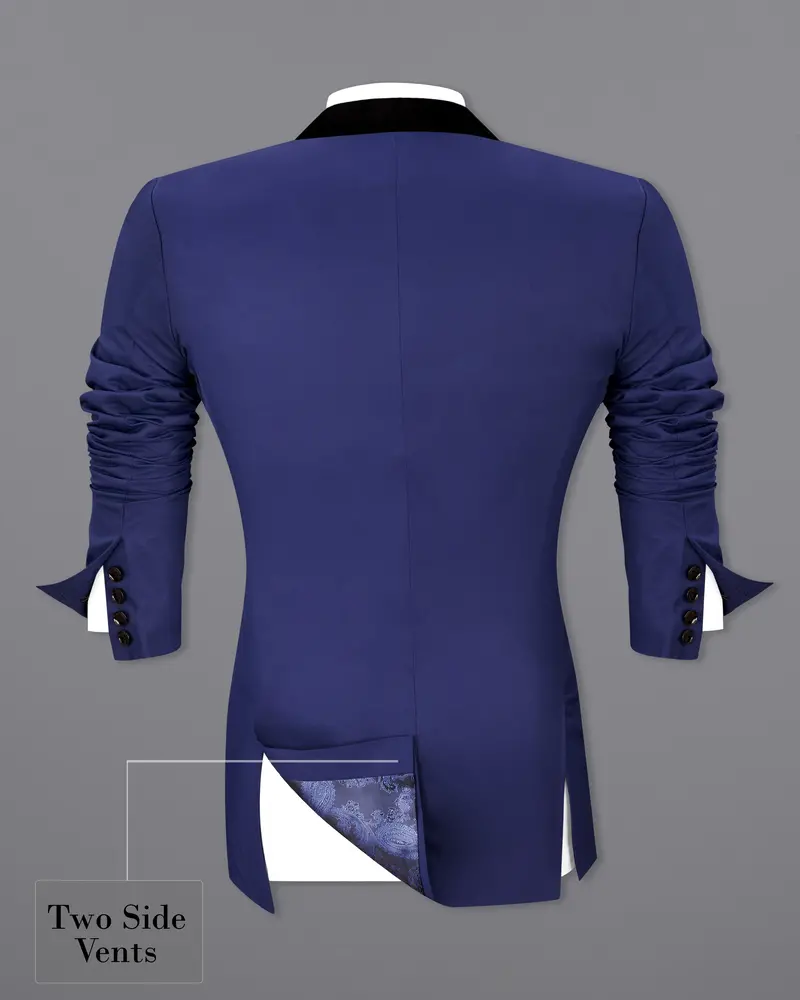 Royal Blue Tuxedo Suit 10