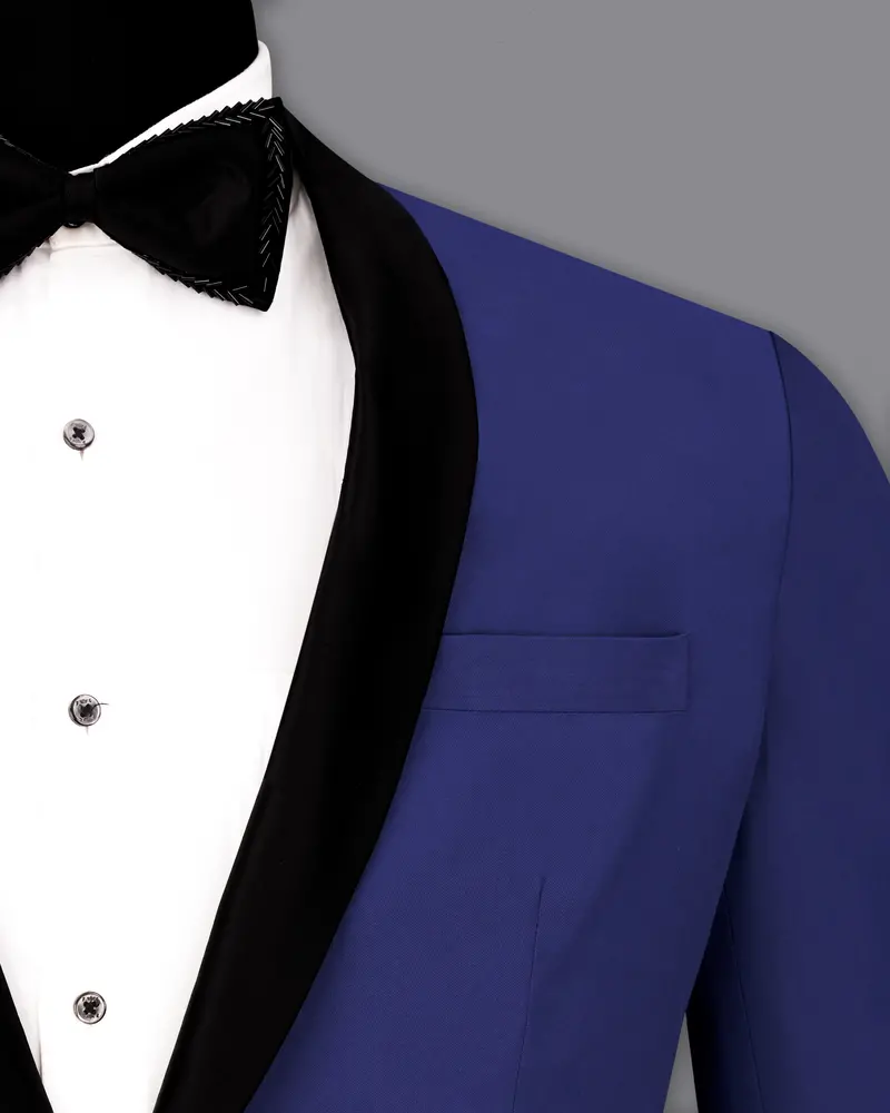 Royal Blue Tuxedo Suit 7