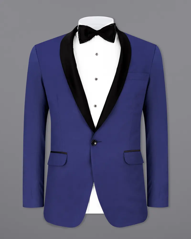Royal Blue Tuxedo Suit 9
