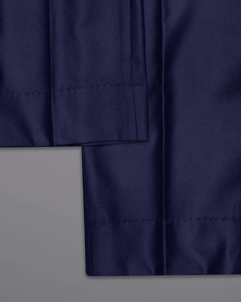 Royal Blue Wool Rich Pant 6