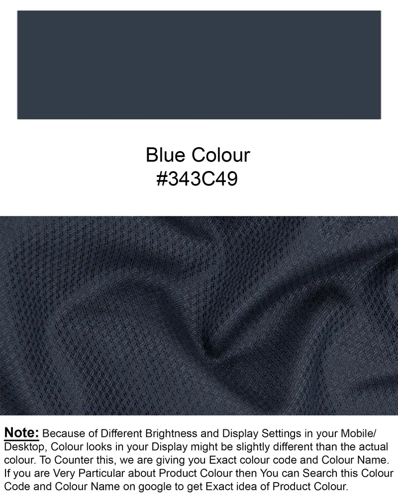 Royal Blue Wool-Rich Pant 7