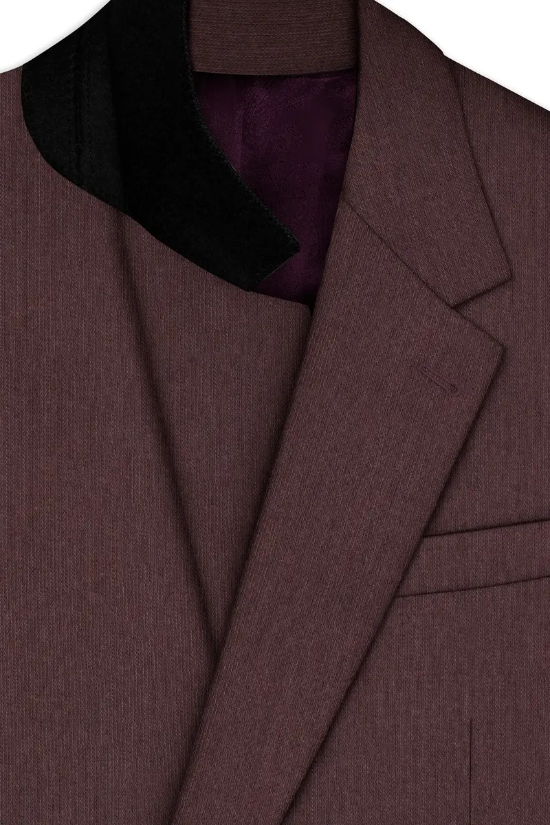 Russett Brown Single Breasted Blazer 4