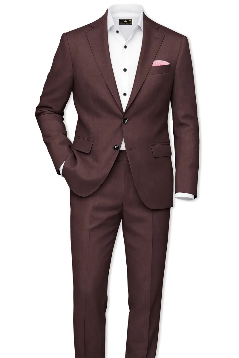 Russett Brown Single Breasted Blazer 9