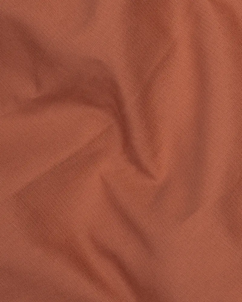 Rust Premium Cotton Formal Pant 3