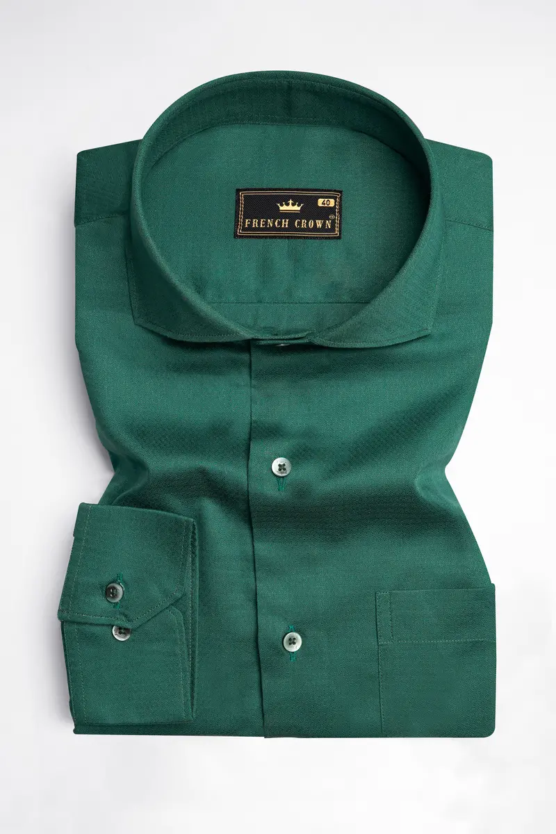 Sacramento Green Royal Oxford Shirt 4