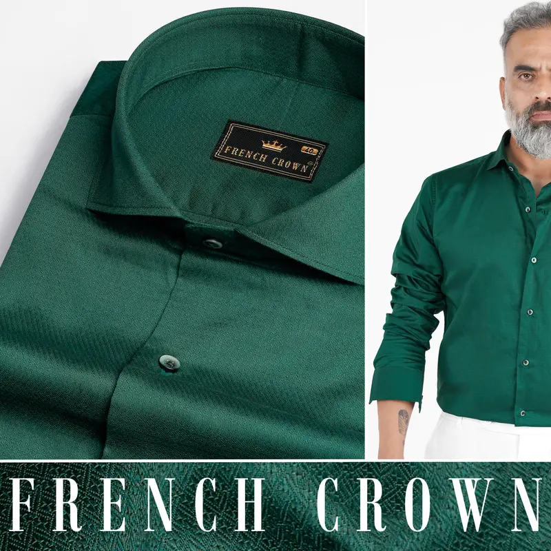 Sacramento Green Royal Oxford Shirt 5